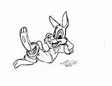 Rabbit Coloring Brer Pages Drawing Duck Getdrawings sketch template