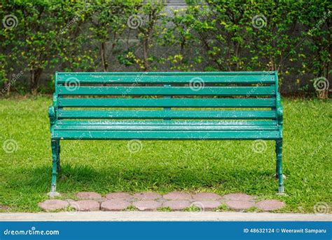 chair   park stock photo image  lifestyle relax