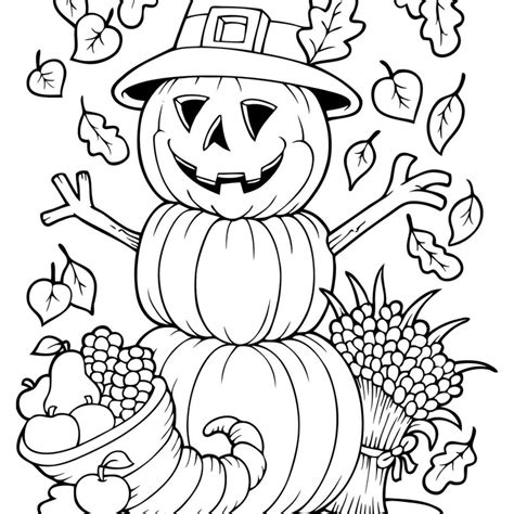 fall coloring pages   fun autumn indoor activity happier human
