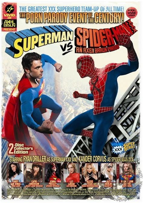 superman vs spider man xxx a porn parody 2012 adult dvd empire