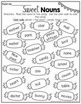 Nouns Grammar Worksheets Identify sketch template