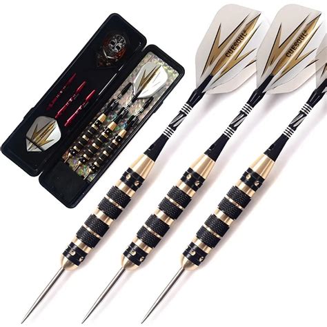 buy  cuesoul professional steel tip darts  grams steel tip darts black