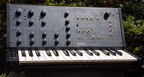 matrixsynth vintage korg ms  monophonic analog synthesizer sn