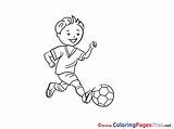 Coloring Soccer Sheets Midfielder Sheet Title sketch template