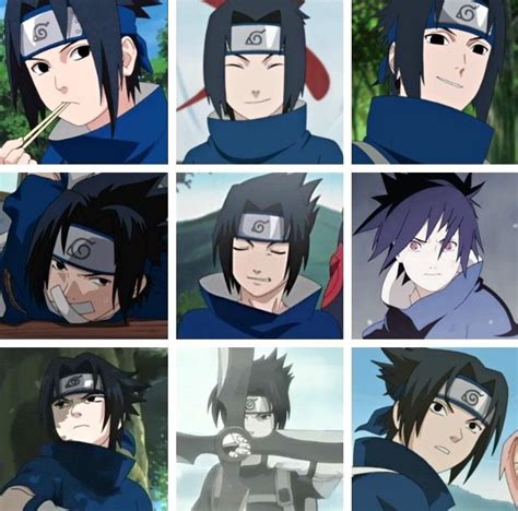 when people say he only has one facial expression naruto shippuden sasuke personajes de