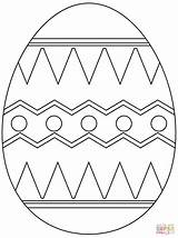 Easter Egg Coloring Pages Pattern Printable Abstract Eggs Decorative Color Kids Supercoloring Patterns Drawing Print Simple Worksheets Book Puzzle Drawn sketch template