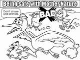 Mother Nature Coloring Safety Pages Resolution Getdrawings Medium sketch template