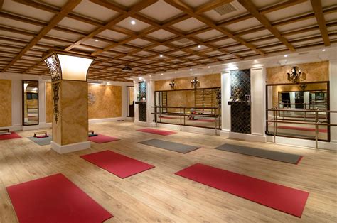 yoga room interior yoga center dance  health  spain yoga room