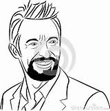 Hugh Jackman Silhouette Vector Illustration Celebrity Choose Board Lennon Getdrawings John sketch template