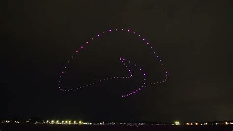 arlington skyfest drone light show  firefly youtube