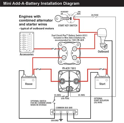 battery isolator switch wiring diagram easy wiring