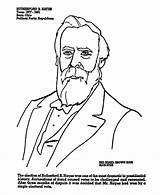 Hayes Rutherford Coloring Pages Printables Presidents Usa Go Presidential President Print Next Back sketch template
