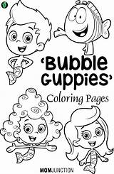 Guppies Bubble Molly Coloring Pages Getcolorings sketch template