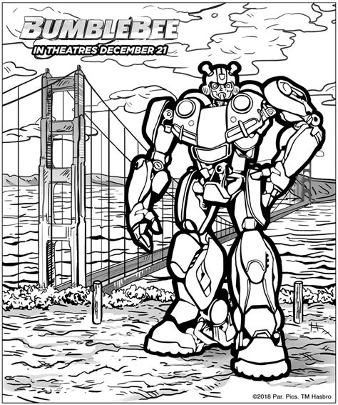 bumblebee coloring pages  coloring pages  kids transformers