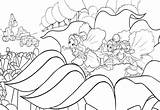 Thumbelina Coloring Pages Getcolorings Getdrawings Popular sketch template