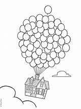 Haut Pixar Printable Ballons Là Bestcoloringpagesforkids Coloriages Enfants Malvorlagen Nyar sketch template