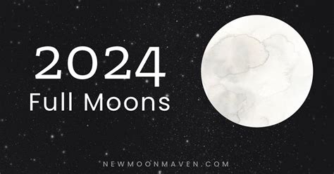 full moons  calendar    full moons