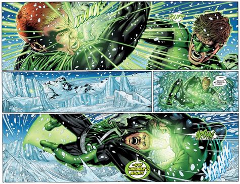 Hal Jordan Vs Guy Gardner War Of The Green Lanterns