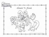 Coloring Riders Jewel Gwenevere Princess Pages sketch template