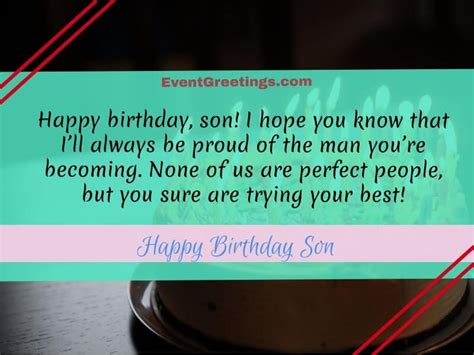 happy birthday son quotes images pictures messages happy 2 telegraph