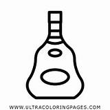Bottiglia Liquore sketch template