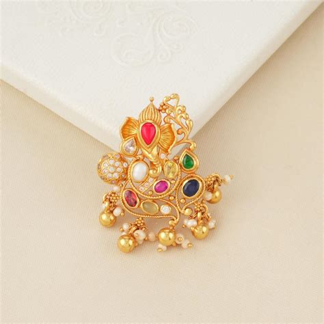 shop vinayak stone pendant   gold plated stone pendant collections  amethyst store
