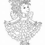 Fancy Nancy Coloring Pages Girl Color Getcolorings Getdrawings Popular Printable Kids sketch template