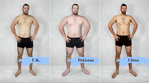 Série Mostra Como é O ‘corpo Ideal’ Dos Homens Em 19 Países Vírgula