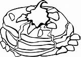 Breakfast Clipart Food Clip Library Coloring Pages sketch template