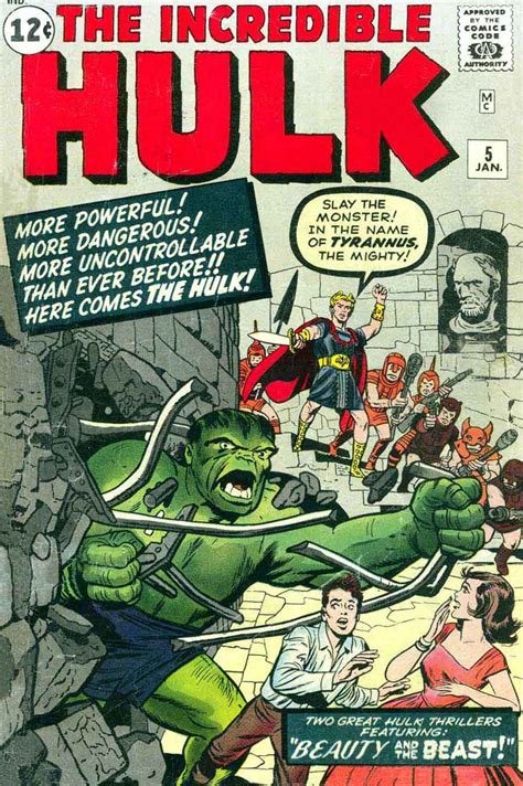 Incredible Hulk 5 Jack Kirby Art And Cover Pencil Ink