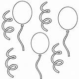 Coloring Pages Decorations Birthday Party Popular sketch template