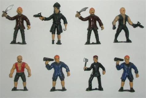 pirate figures dollar store toy box