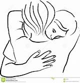Hugging Trost Abbraccio Consolation Umarmung Consolazione Omhelzing Troost étreinte Abbracciano Angoisse Triste Stockfotos Rezki Peluk Vecteurs sketch template