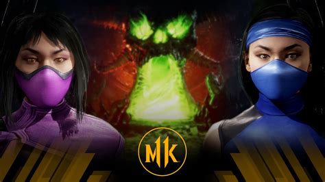 Mortal Kombat 11 Mileena Vs Kitana Very Hard Youtube