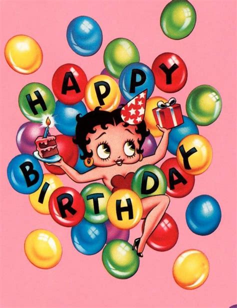 betty boop happy birthday quote pictures   images  facebook tumblr pinterest
