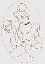 Cinderella Coloring Pages Printable Princess Filminspector sketch template