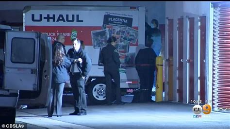 u haul workers find body wrapped in plastic and cardboard in the back