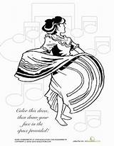 Folklorico Wedo Big Dancer Guero Journey American sketch template