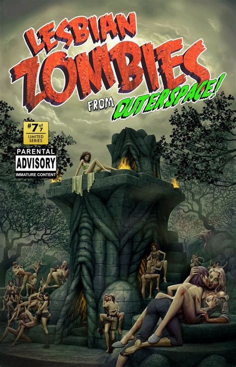 lesbian zombies from outer space no 7 with images lesbian comic