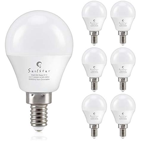 candelabra led bulbs light  watt equivalent daylight white   base ebay