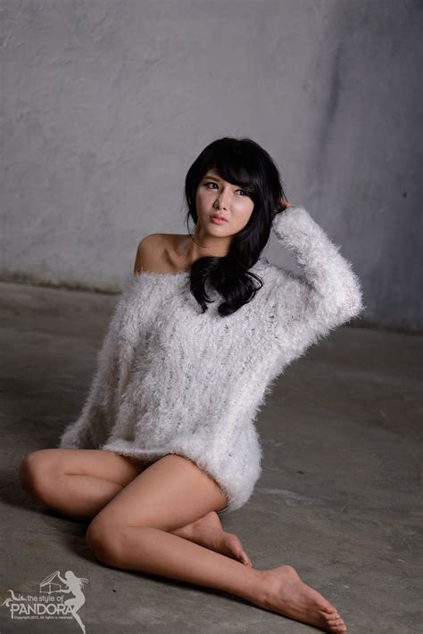 cha sun hwa in fluffy white ~ cute girl asian girl korean girl