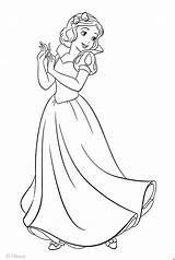 Snow Disney Coloring Pages Princess Walt Fanpop Characters Personajes sketch template