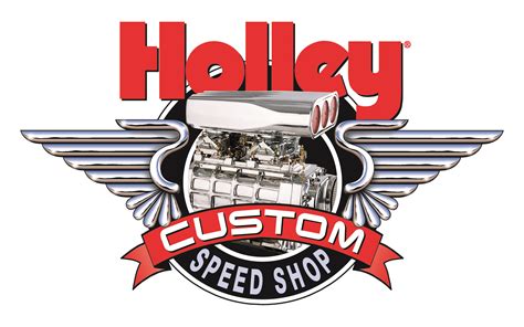 holley   holley custom speed shop decal