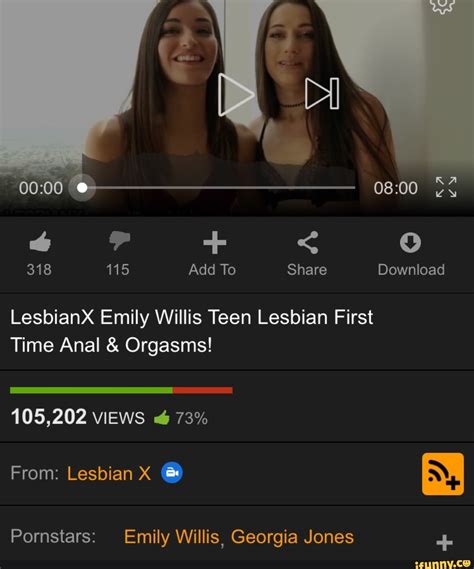 Lesbianx Emily Willis Teen Lesbian First Time Anal And Orgasms Ifunny