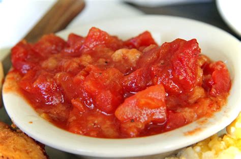 shockingly sweet stewed tomatoes roadfood