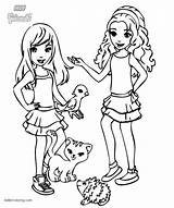 Friends Pages Lego Coloring Pets Printable Colouring Girl Kids Adults Brilliant Entitlementtrap sketch template
