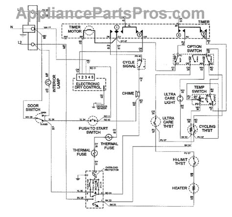 parts  maytag mdeayq wiring information parts appliancepartsproscom