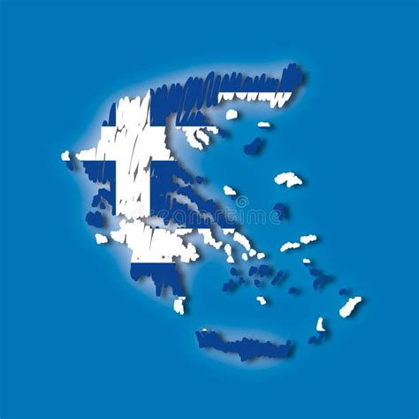 vector kaart griekenland vector illustratie illustration  noord