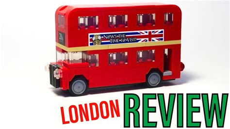 lego creator  mini london bus review youtube