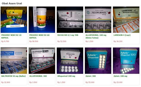 Obat Asam Urat Apotik Kimia Farma Ampuh Obat Sehat